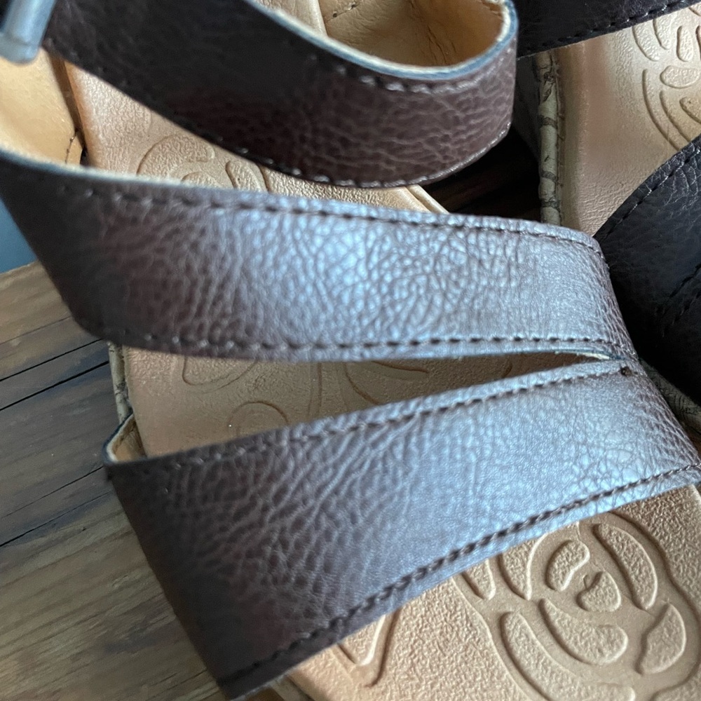 BOC wedge heels